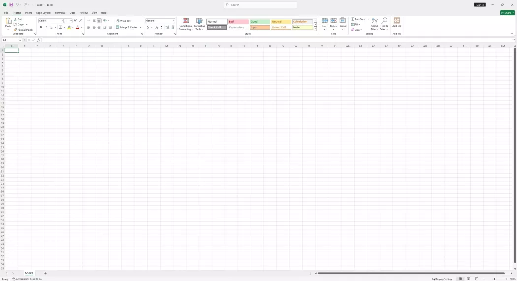 Microsoft Excel